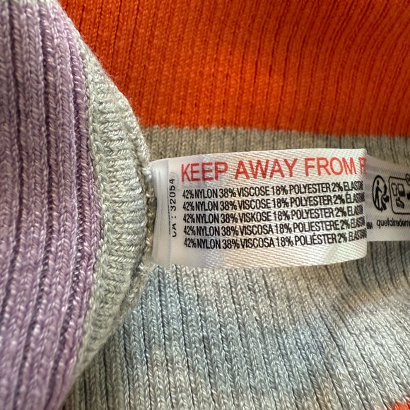 “DAILY PRACTICE” Anthropologie Striped Sleeveless Knit Sweater Dress - Picture 13 of 13